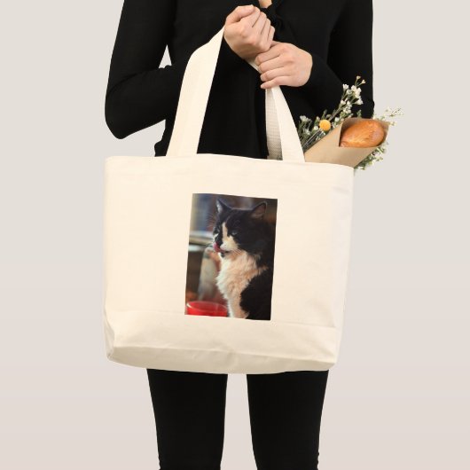 Chloe Licks Jumbo Stoffbeutel (Vorderseite (Produkt))