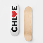 Chloe Liebe Skateboard (Vorderseite)