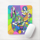 "Chloe, Melodie, Harmonie-" Blumen-Fee Mousepad (Mit Mouse)