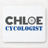 Chloe Mountain Biker Mouse Pad Mousepad (Vorne)