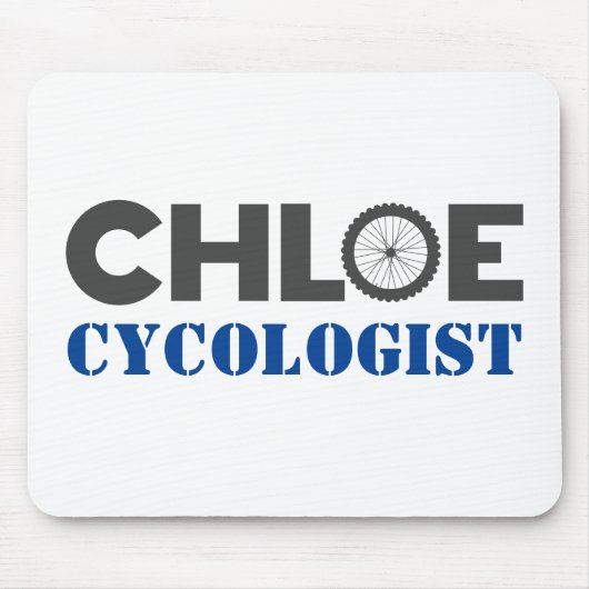 Chloe Mountain Biker Mouse Pad Mousepad (Vorne)