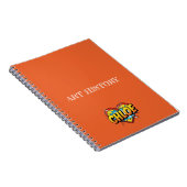 Chloe Orange Notizblock (Rechte Seite)