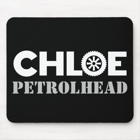 Chloe Petrol Head Mousepad (Vorne)