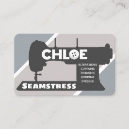 Chloe Seamstress Business Card Visitenkarte