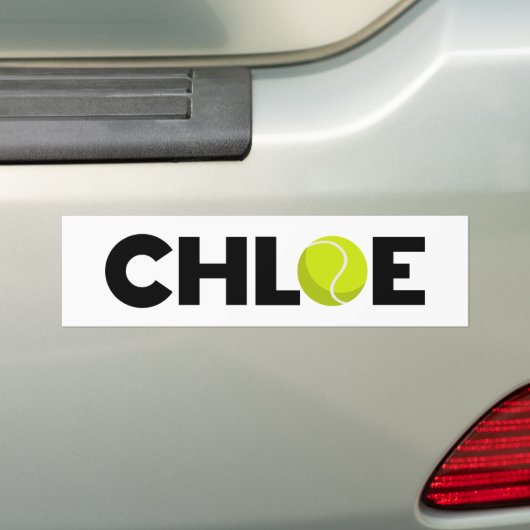 Chloe Tennis Autoaufkleber (Auf Auto)