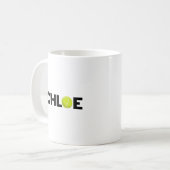 Chloe Tennis Kaffeetasse (Vorderseite Links)