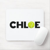 Chloe Tennis Mousepad (Mit Mouse)