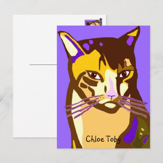 Chloe Toby Postcard Postkarte (Vorne/Hinten)