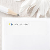 Chloe und Isabel-Rückgabezeichen (Insitu)