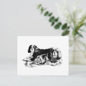 Chloe und Ollie Postkarte (Stehend Vorderseite)