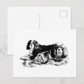 Chloe und Ollie Postkarte (Vorne/Hinten)