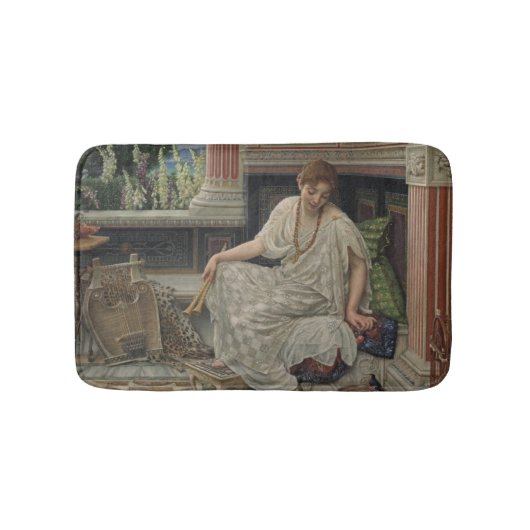 Chloe (von Edward Poynter) Badematte (Vorderseite)