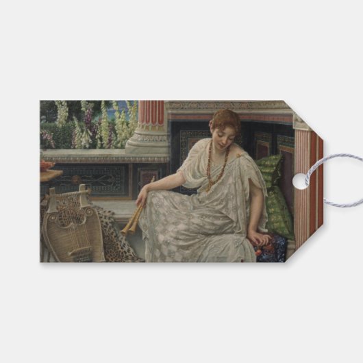 Chloe (von Edward Poynter) Geschenkanhänger (Vorderseite (Horizontal))