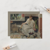 Chloe (von Edward Poynter) Karte (Vorderseite/Rückseite Beispiel)