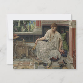 Chloe (von Edward Poynter) Karte