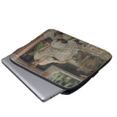 Chloe (von Edward Poynter) Laptopschutzhülle (Vorne Knopf)