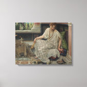 Chloe (von Edward Poynter) Leinwanddruck (Vorderseite)