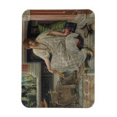 Chloe (von Edward Poynter) Magnet (Vertikal)