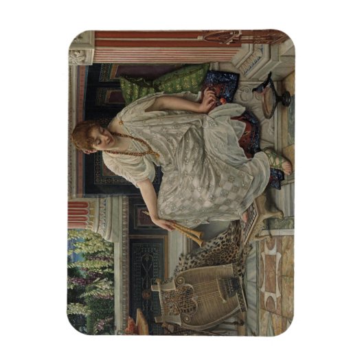 Chloe (von Edward Poynter) Magnet (Vertikal)