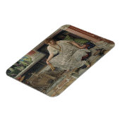 Chloe (von Edward Poynter) Magnet (Linke Seite)