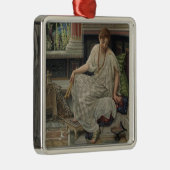 Chloe (von Edward Poynter) Ornament Aus Metall (Rechts)