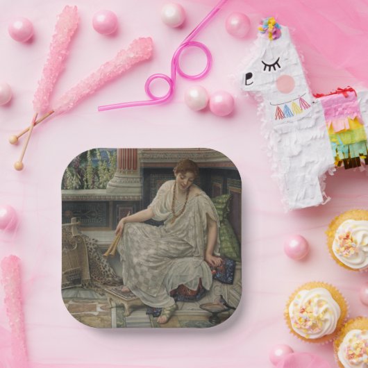 Chloe (von Edward Poynter) Pappteller (Party)