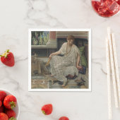 Chloe (von Edward Poynter) Serviette (Beispiel)