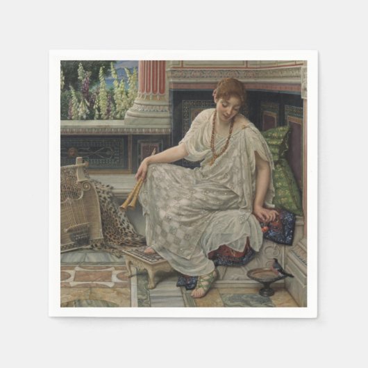Chloe (von Edward Poynter) Serviette (Vorderseite)