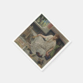 Chloe (von Edward Poynter) Serviette (Ecke)