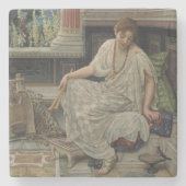 Chloe (von Edward Poynter) Steinuntersetzer (Vorderseite)