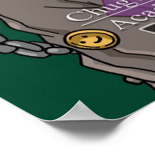 Chloe Winsdale: "Glückliches Gesicht". Poster (Ecke)