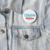 Chlor-Frühstück der Schwimmer Button (Beispiel)