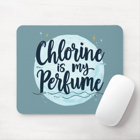 Chlor ist mein Parfüm-Funny-Badziffer Mousepad (Mit Mouse)