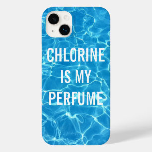 Chlor ist mein Parfüm-Schwimmbecken typografisch Case-Mate iPhone Hülle