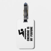 Chlor-Parfüm Gepäckanhänger (Rückseite vertikal)