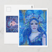 Chloris-Blume-Göttin von Renee Lavoie Postkarte (Vorne/Hinten)