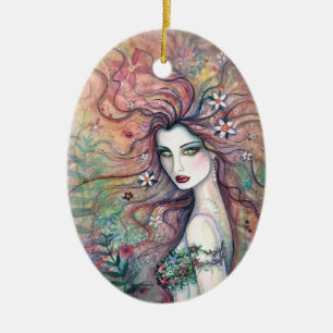 Chloris Goddess Ornament