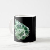 Chlorit Quarz Rock Crystal Tasse (Vorderseite Links)