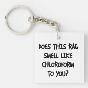 Chloroform Schlüsselanhänger