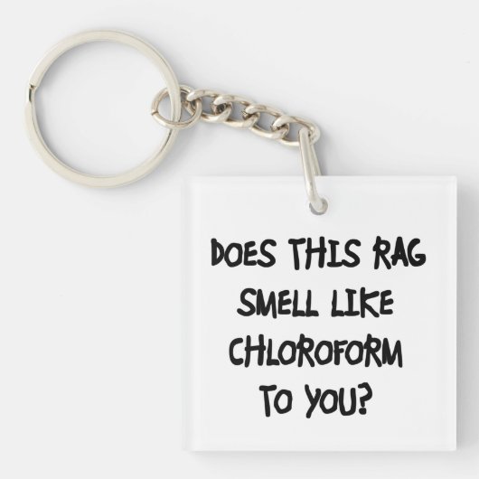 Chloroform Schlüsselanhänger (Vorderseite)