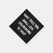 Chloroform Serviette (Ecke)