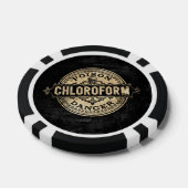 Chloroform Vintage Style Gift Label Pokerchips (Einzeln)