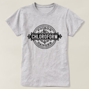 Chloroform Vintage Style Gift Label T-Shirt