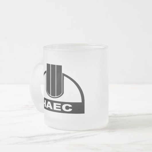 ChNPP/ЧАЭС (nukleare Pflanze Tschornobyls) Mattglastasse (Vorderseite Links)