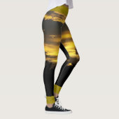 CHO DÄMMERUNGS-SONNE-ENTWURFS-LEGGINGS LEGGINGS (Rechts)