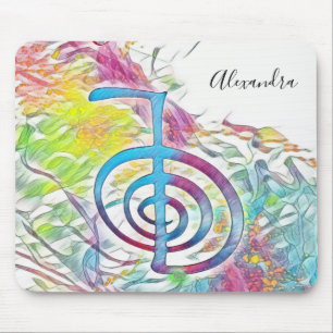 Cho Ku Rei - Abstrakte Wasserfarbe Mousepad