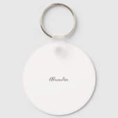 Cho Ku Rei - Abstrakte Wasserfarbe Schlüsselanhänger (Rückseite)