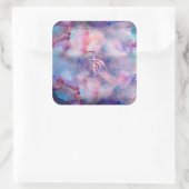 Cho Ku Rei - Gentle Watercolor Quadratischer Aufkleber (Tasche)