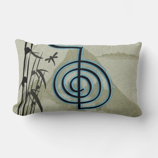 Cho Ku Rei Reiki Berg Lendenkissen (Vorderseite)