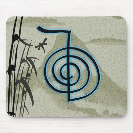 Cho Ku Rei Reiki Mountain Mousepad (Vorne)